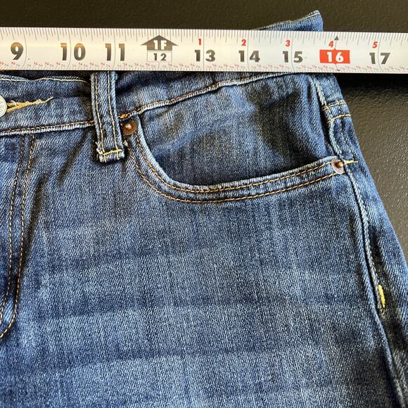 LUCKY BRAND Jeans Womens 10/30 Blue Mid Rise Straight Stretch Denim 29.5" Inseam - Picture 11 of 14